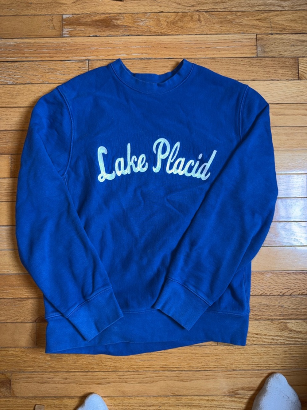 J. Crew Royal Blue 'Lake Placid' Crewneck Sweater
